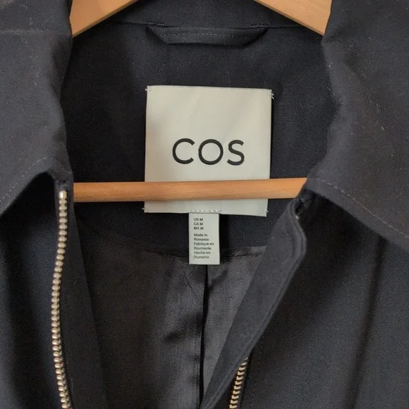 COS Chore Coat Utility Bomber Jacket - Picture 3 of 4
